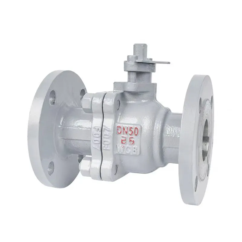 Tökmə polad flanş topu valve